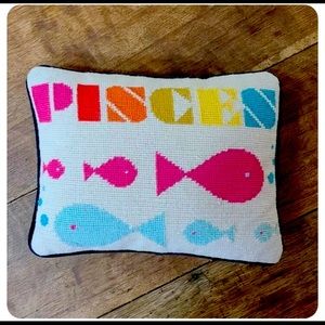 Jonathan Adler Pisces Zodiac Pillow, 9x12
